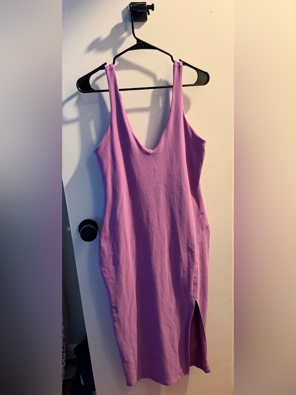 Beyond Yoga Lavender Purple V-Neck Camisole Dress